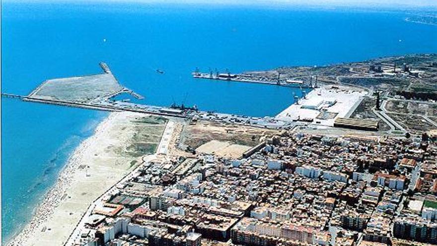 Vista general del Port de Sagunt.