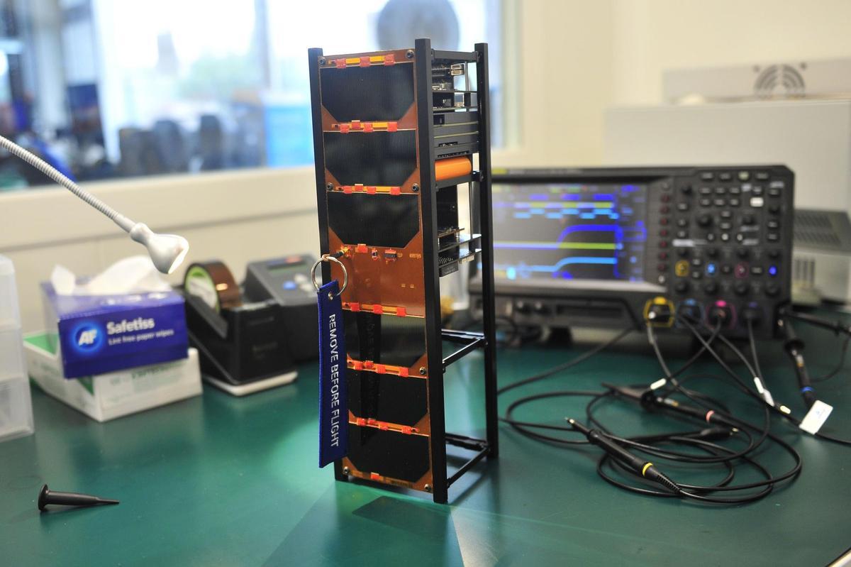 Imagen del satélite desarrollado por Emxys.