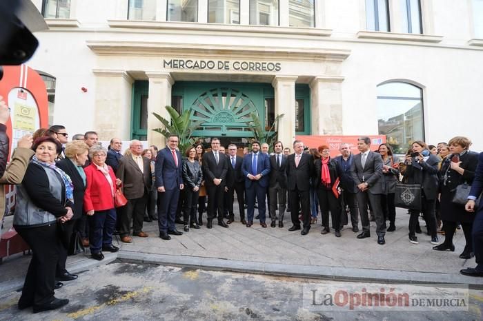 Inauguración del Mercado de Correos de Murcia