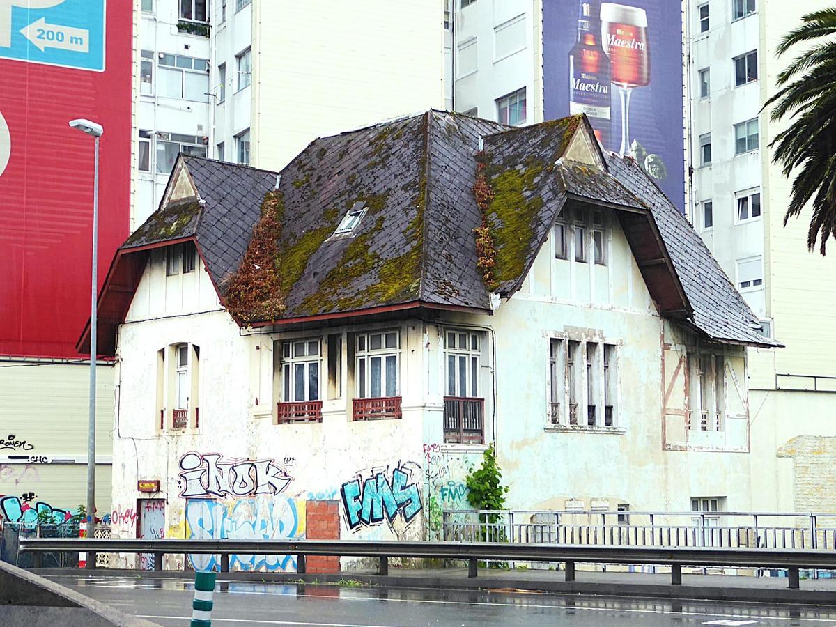 Casa Carnicero, antes del incendio y derribo en 2020