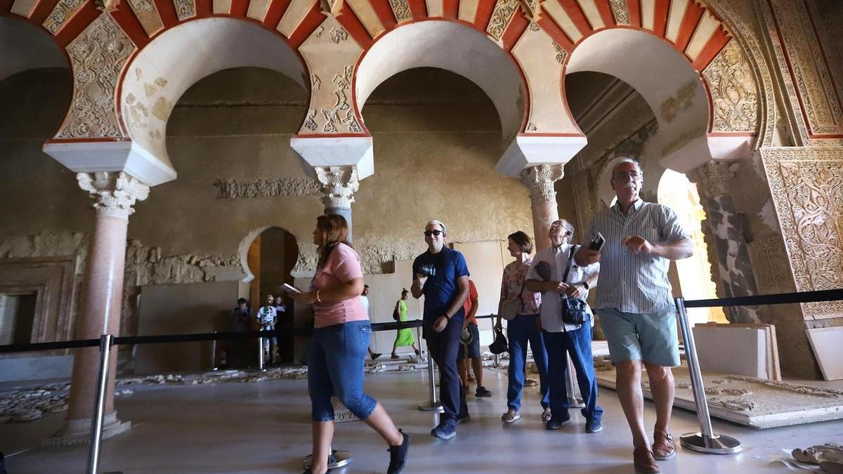 Visitas al Salón Rico, que ahora reabre en el programa 'Abierto por obras'.