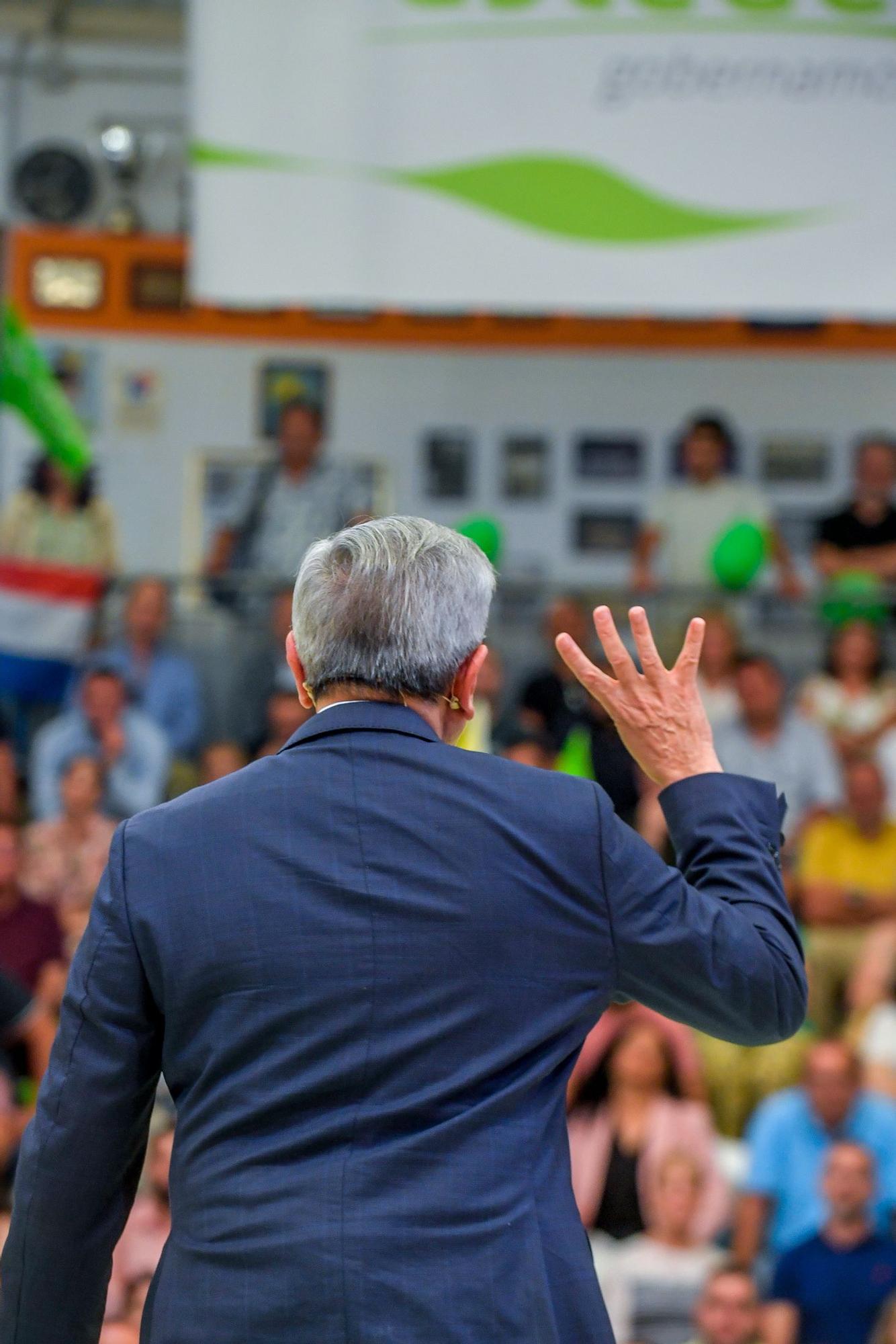 Presentación de candidaturas de Nuevas Canarias a las elecciones del 28M