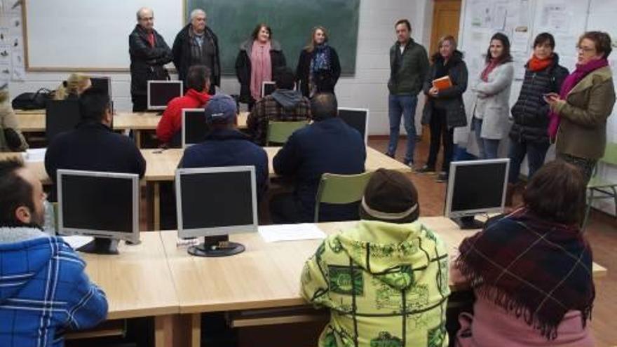 Presentación del taller de empleo del barrio San Francisco.