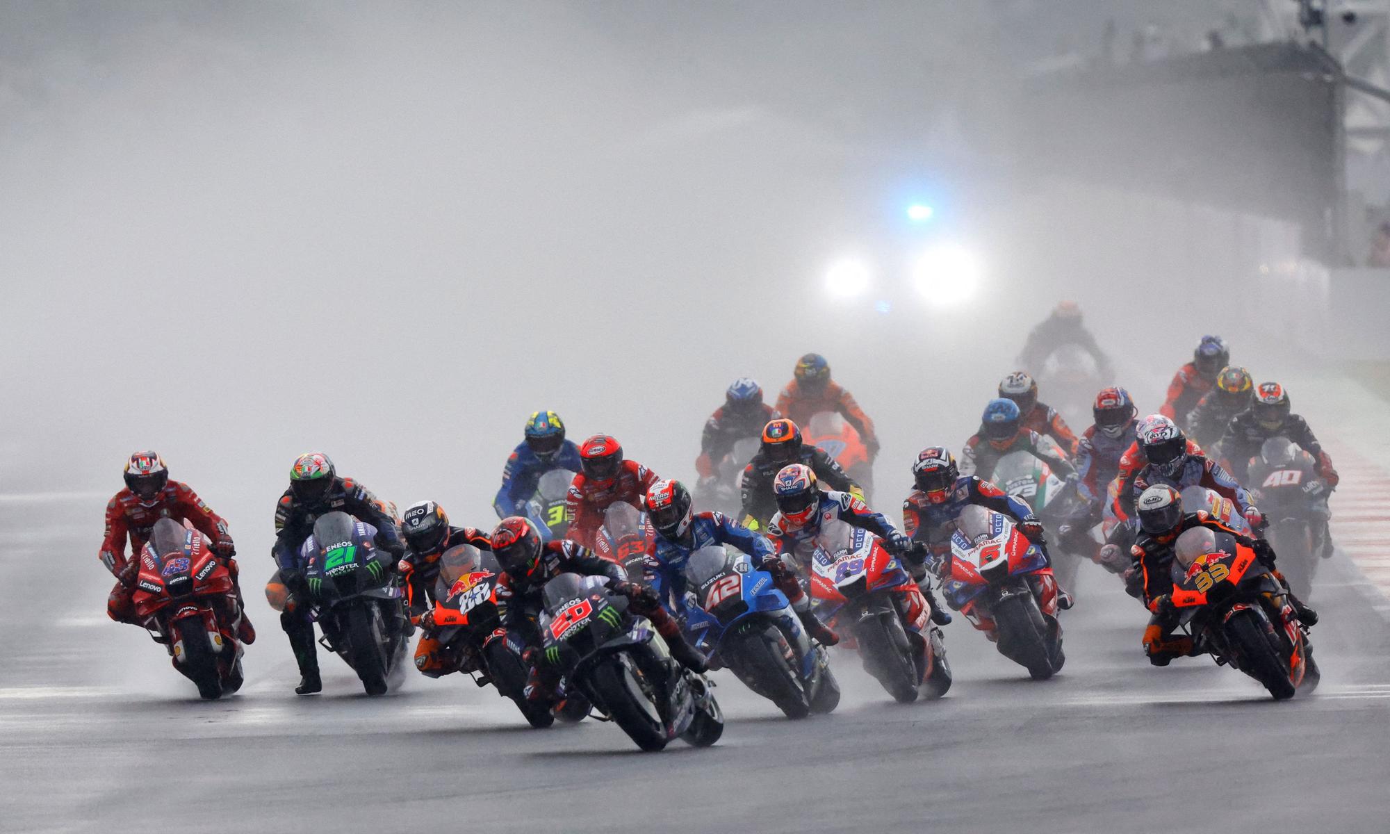GP de Indonesia de MotoGP, en imágenes