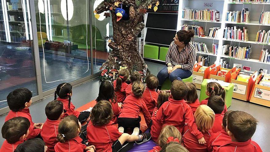 Alumnos del Calasanz Escolapios durante una clase.