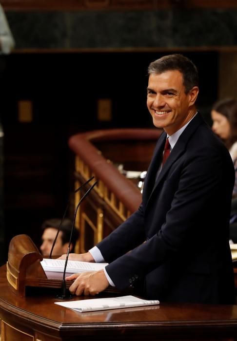 Primera jornada del debate de investidura