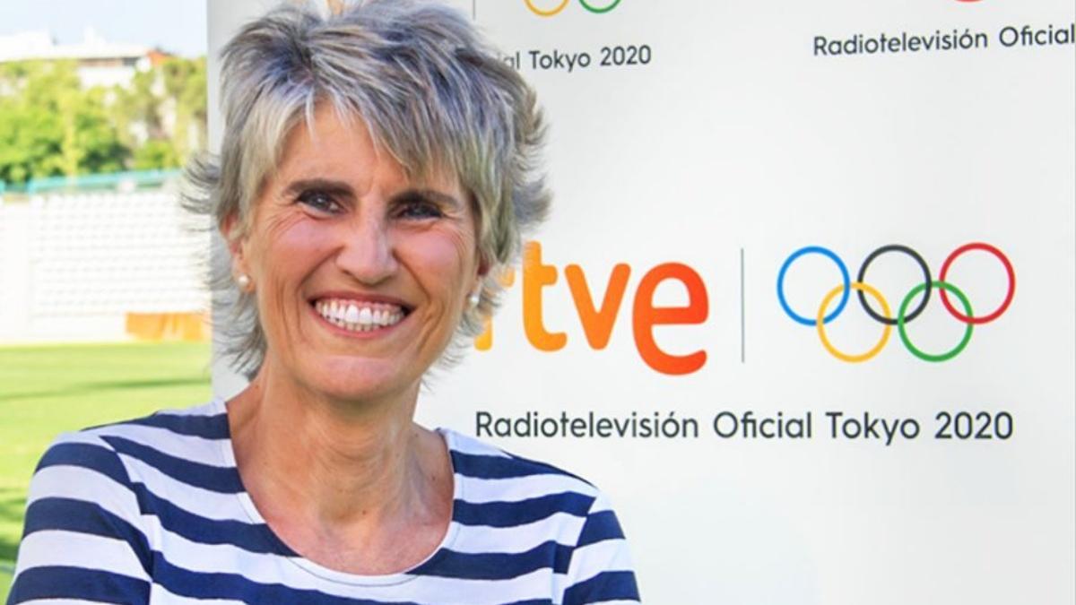 Paloma del Río, periodista referente en Juegos Olímpicos, en la presentación de RTVE
