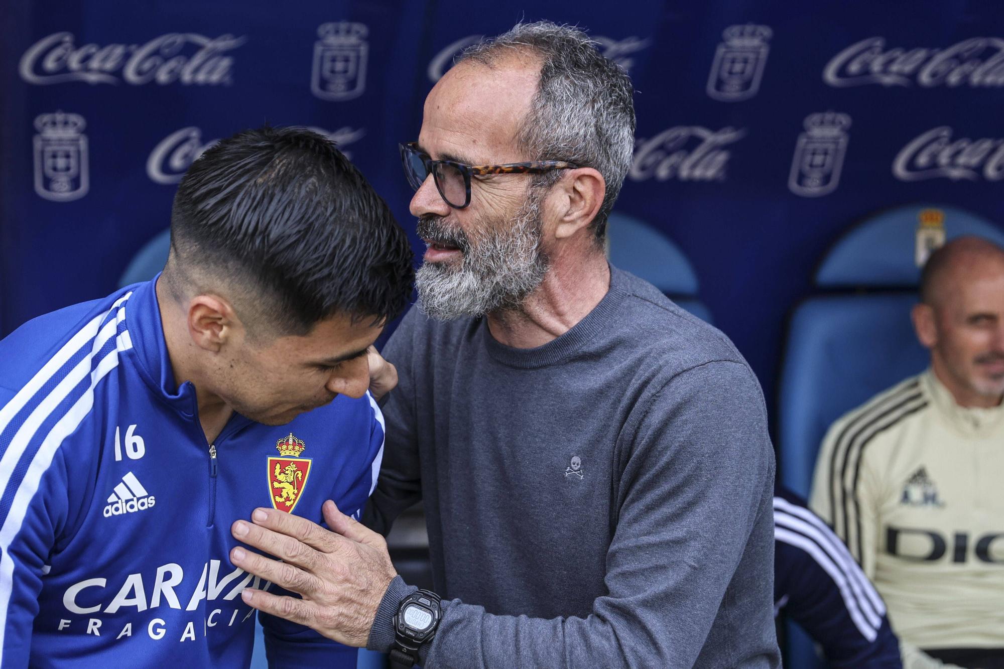 En imágenes: Así fue el partido entre el Real Oviedo y el Zaragoza en el Tartiere