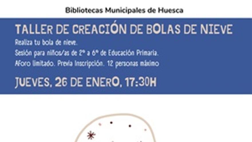 Taller de bolas de nieve para Primaria