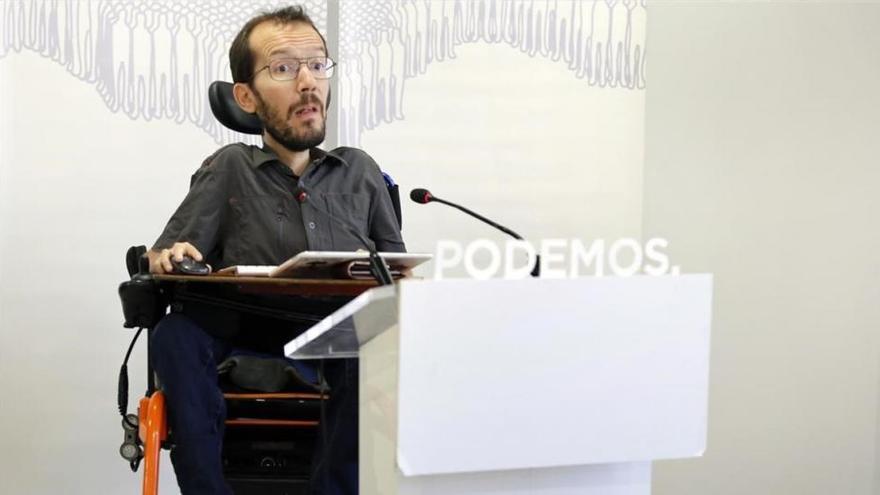 Echenique dice que Sánchez no intenta formar gobierno y que opta por las terceras elecciones