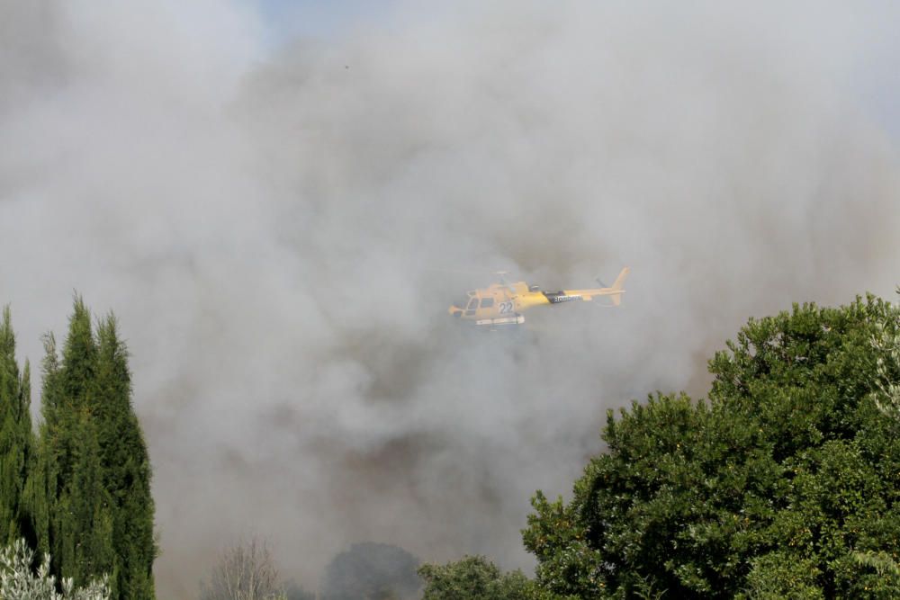 Incendi a Santa Coloma de Farners