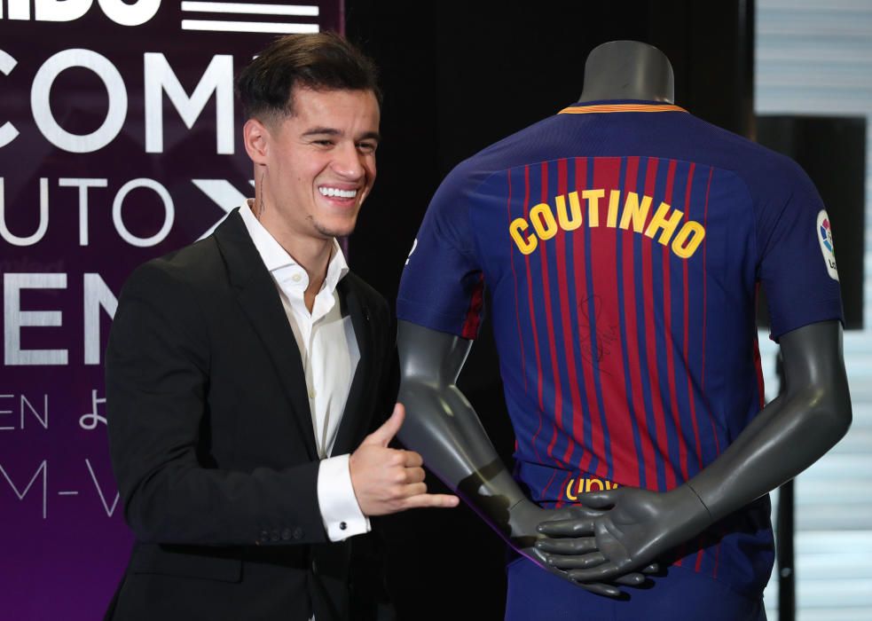 Presentació de Phillippe Coutinho