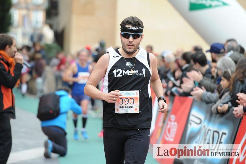 Murcia Maratón. Llegada a meta (2)