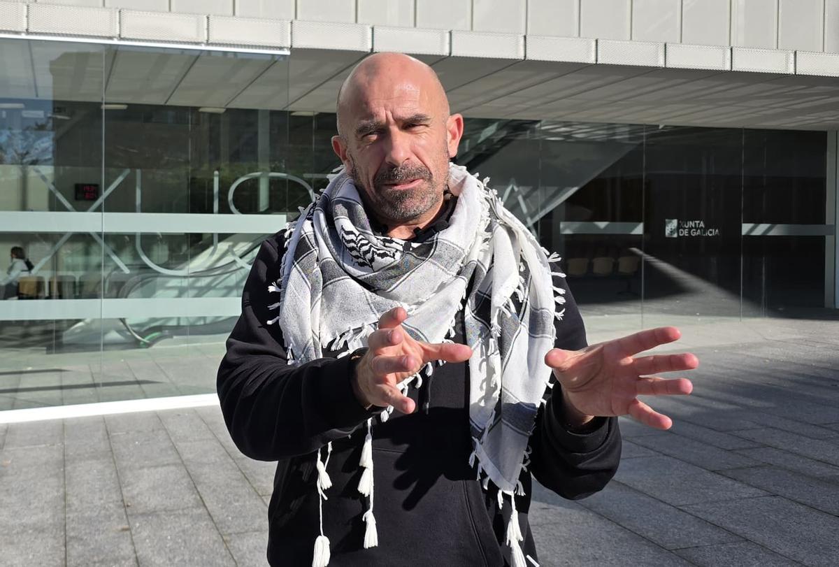 Pablo Valeiras, portavoz de Alternativas na Xustiza.