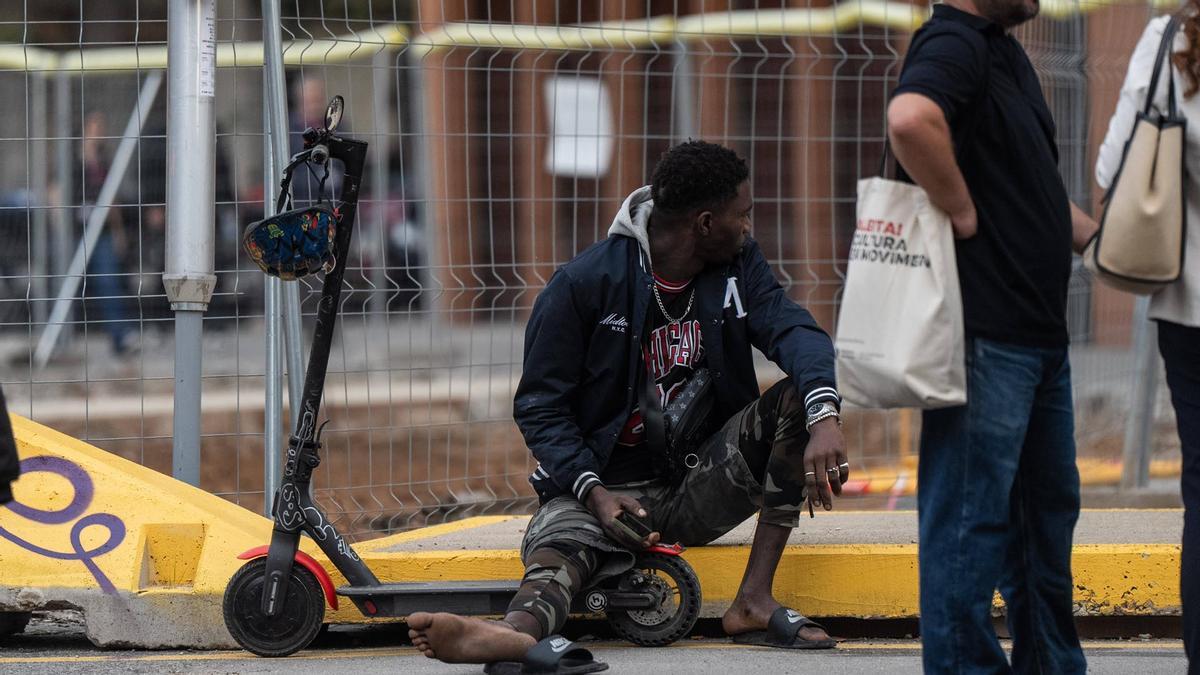Desalojo de la nave La Escocesa