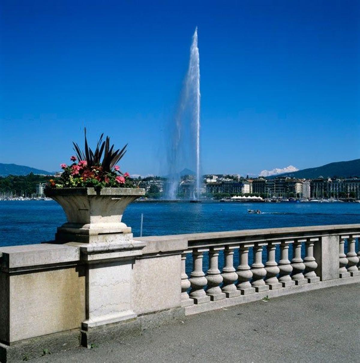 Ginebra: El vuelo del agua
