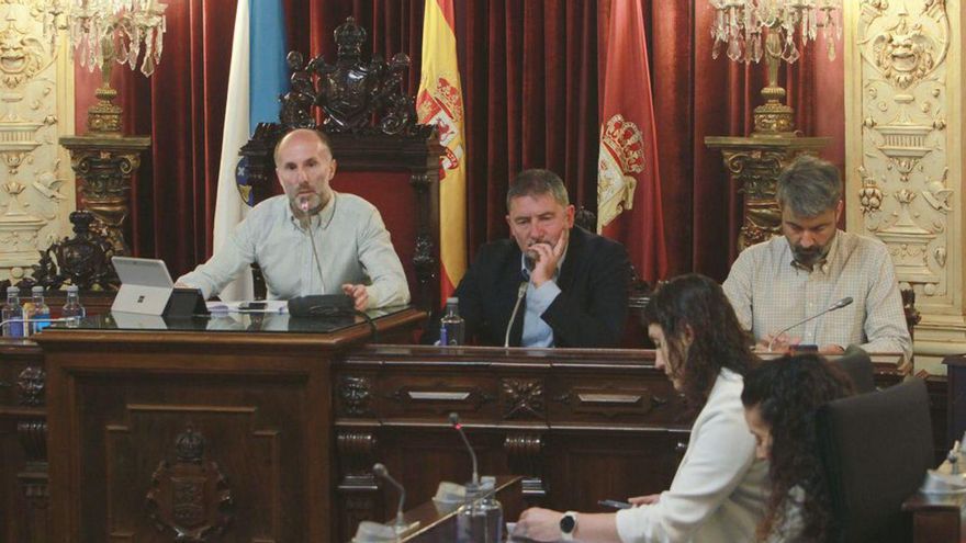 Una sesión plenaria en el Concello de Ourense. | Iñaki Osorio