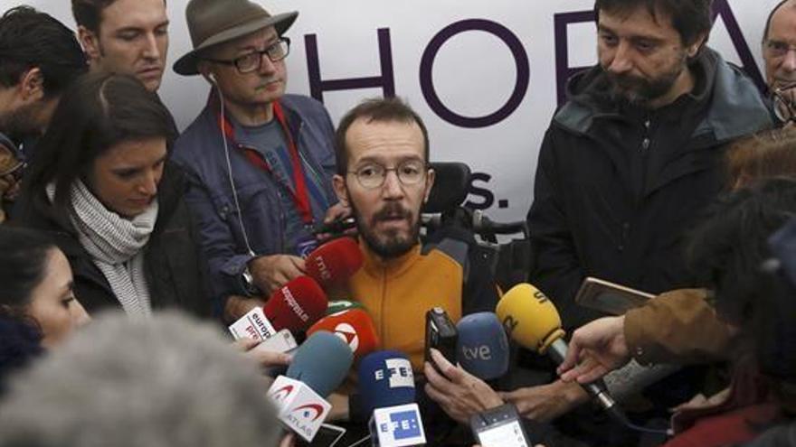 Echenique, a las bases del PSOE: Más allá de las diferencias, empatía siempre