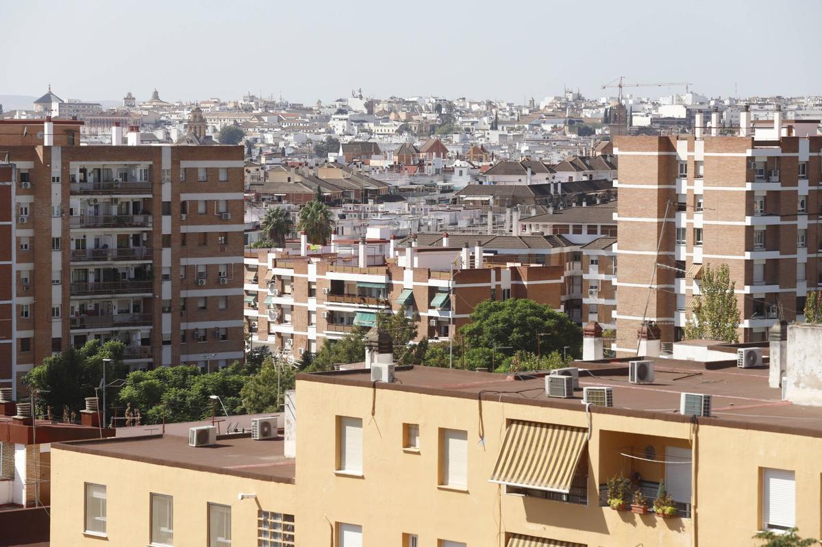 A.J.González Córdoba Vista aérea de la ciudad General vivienda barrios