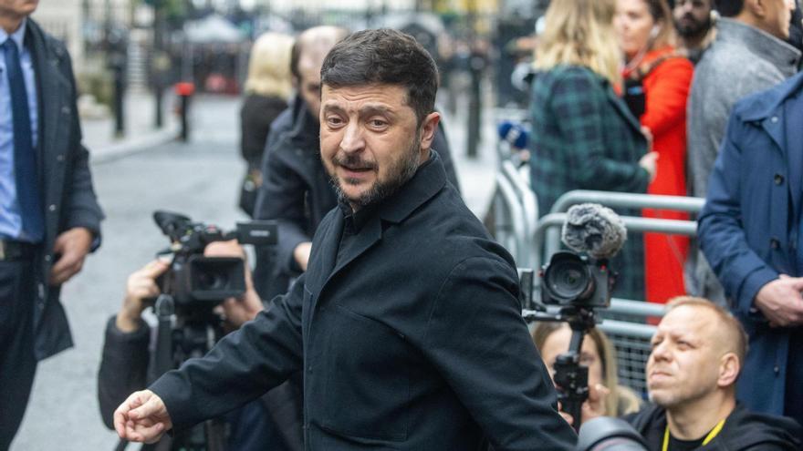 El presidente de Ucrania, Volodimir Zelenski