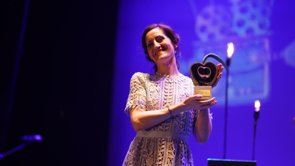 Laura Gómez-Lacueva ha recibido el Premio Villa de La Almunia.