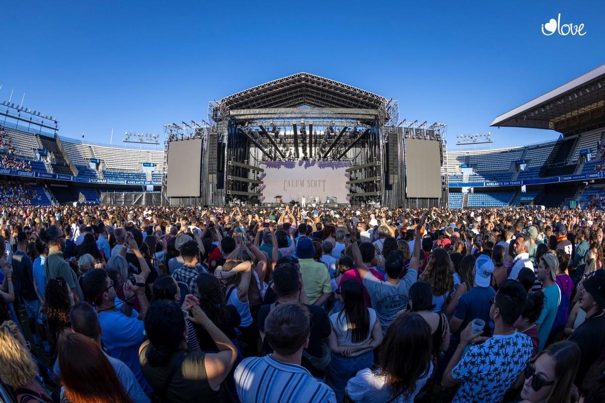El concierto de Ed Sheeran en Tenerife, en imágenes