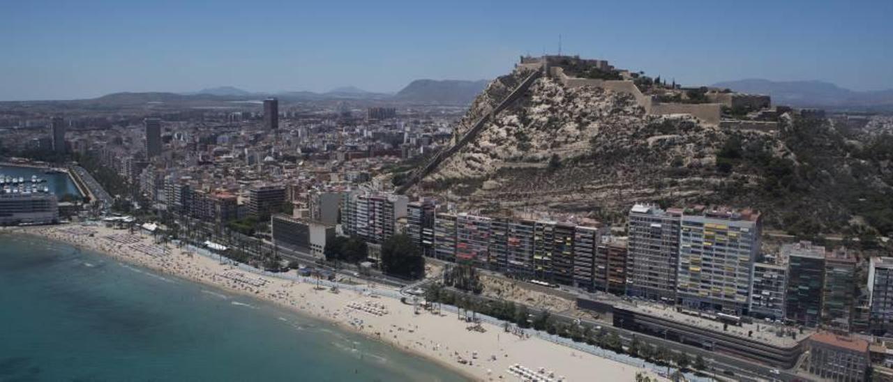 Panorámica de la ciudad de Alicante.