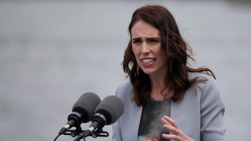 Jacinda Ardern.