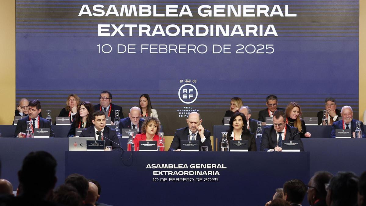 La Asamblea General Extraordinaria de la Real Federación Española de Fútbol