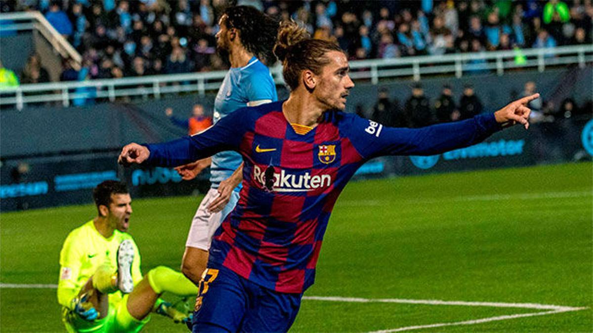 Griezmann empató el partido tras una gran asistencia de De Jong