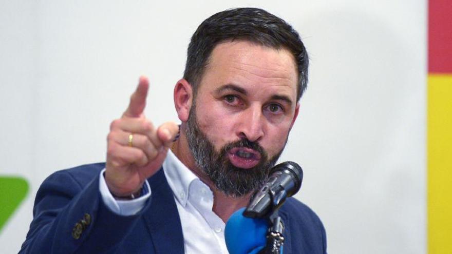 Santiago Abascal, líder de Vox.