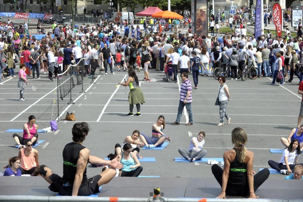 Las imágenes del ''Día del Deporte en la Calle''