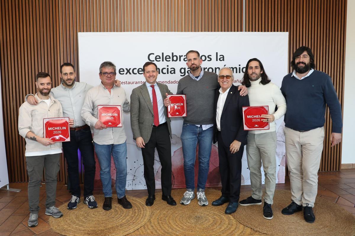 Los restaurantes de Toledo en la Guía Michelin reciben sus placas conmemorativas