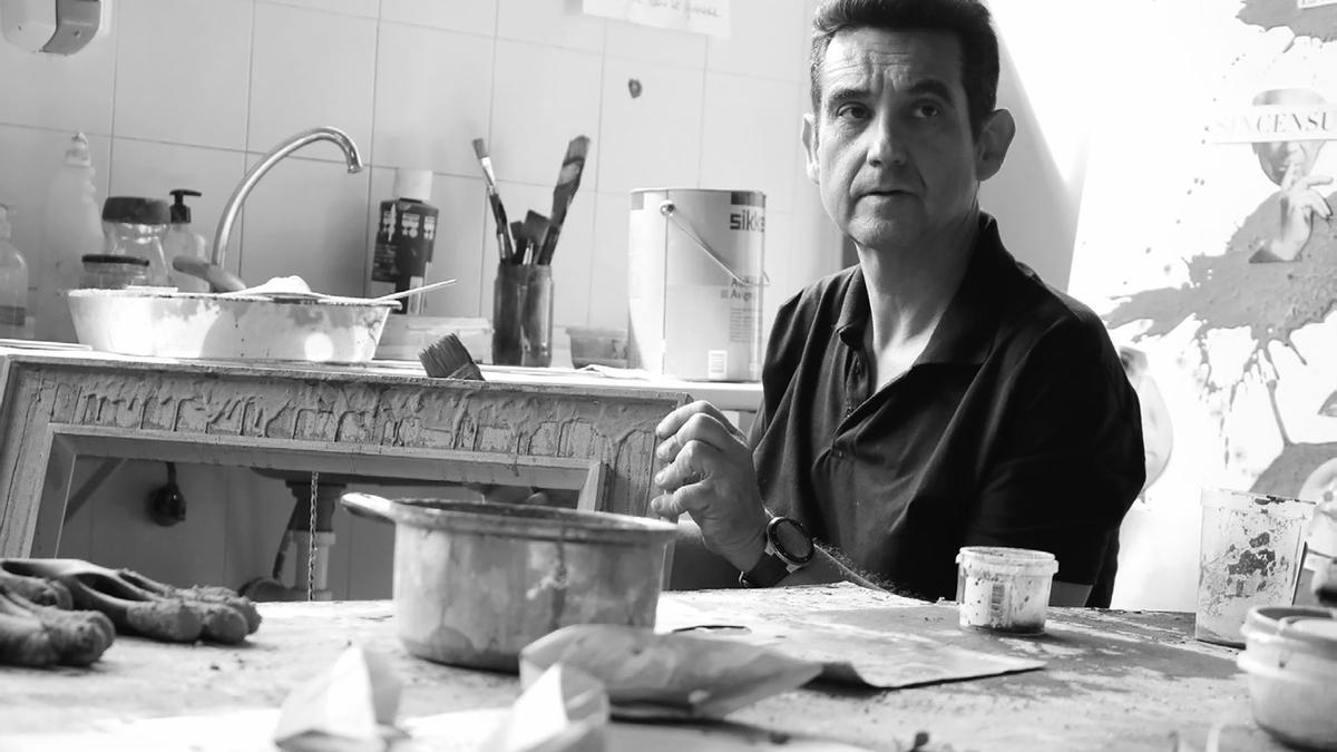 El autor Antonio García López.