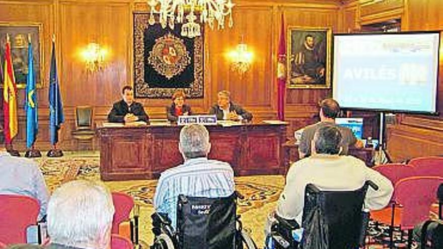 Un momento del acto de presentación del Nacional .