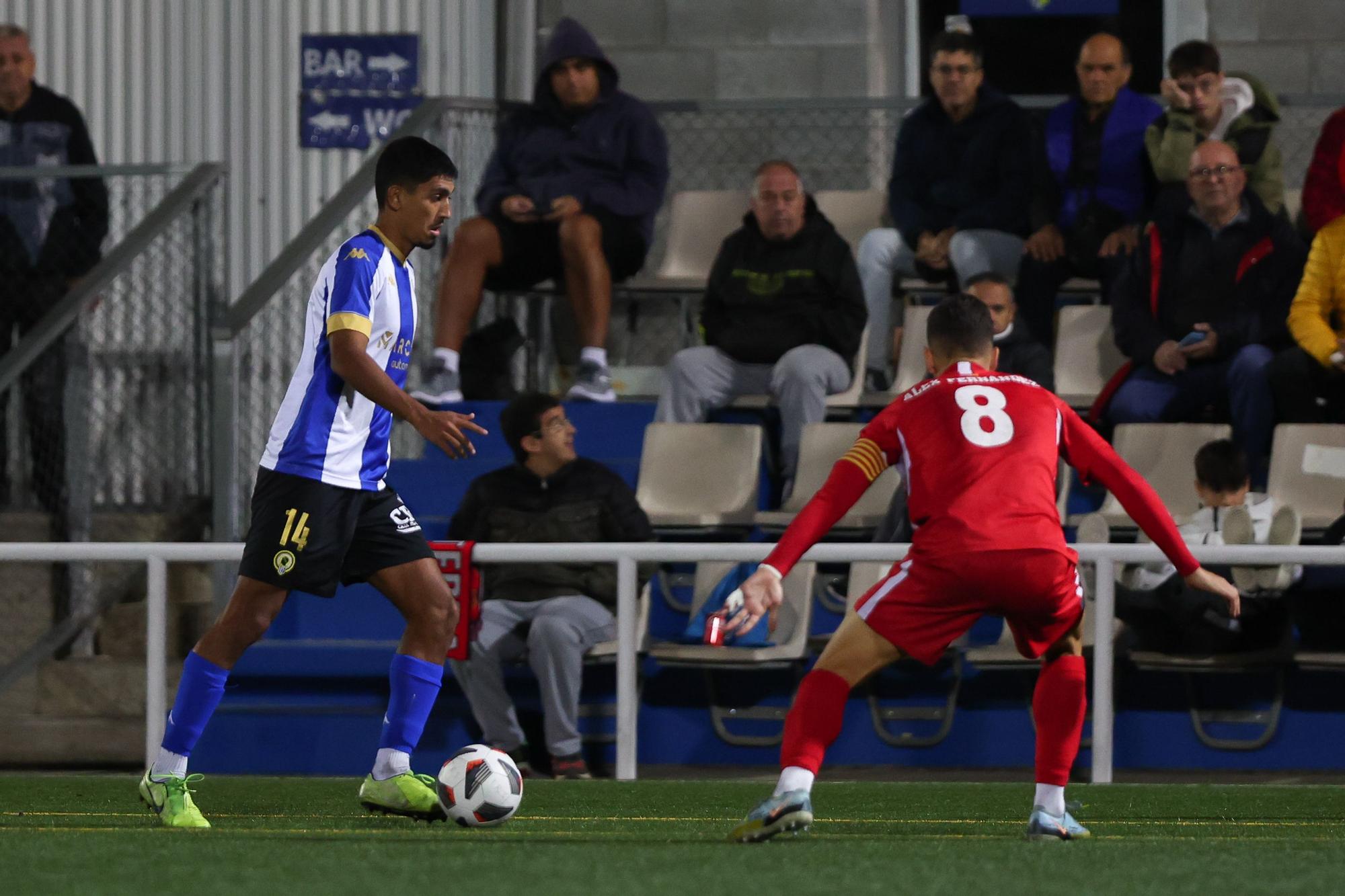 Las imágenes del Terrassa FC - Hércules CF