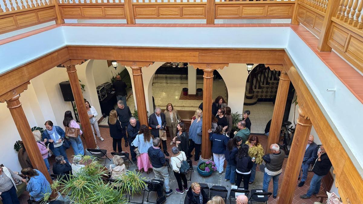 Acto de apertura de las Jornadas en Santa Brígida.