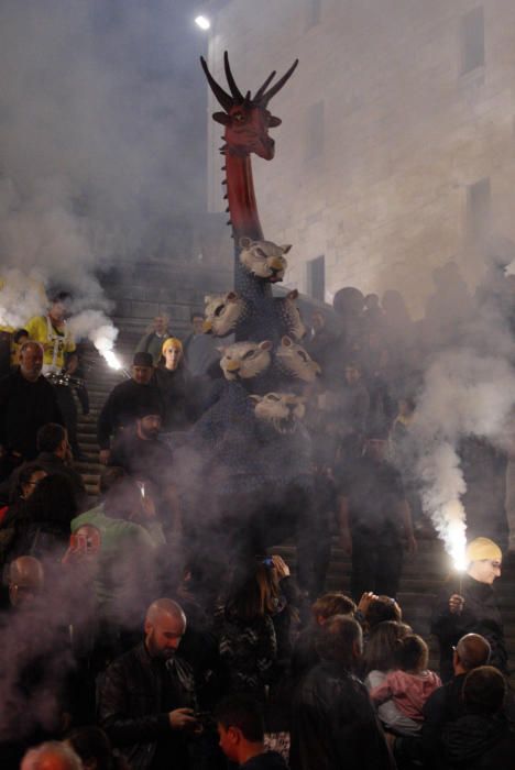 El Beatusaure es diverteix pels carrers del Barri Vell