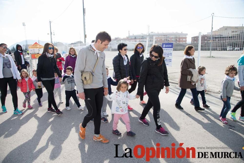 Marcha en el Día del Cáncer Infantil en Caravaca