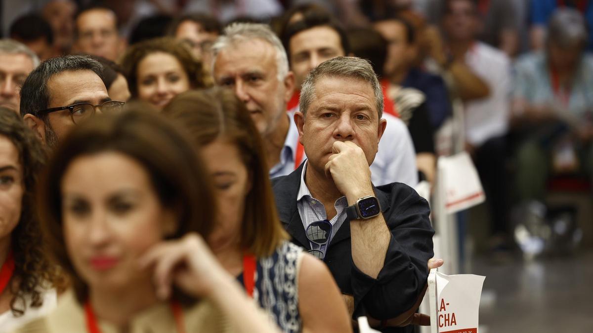 Page avisa de las grabaciones de los chorizos y el riesgo de derrumbe en el PSOE