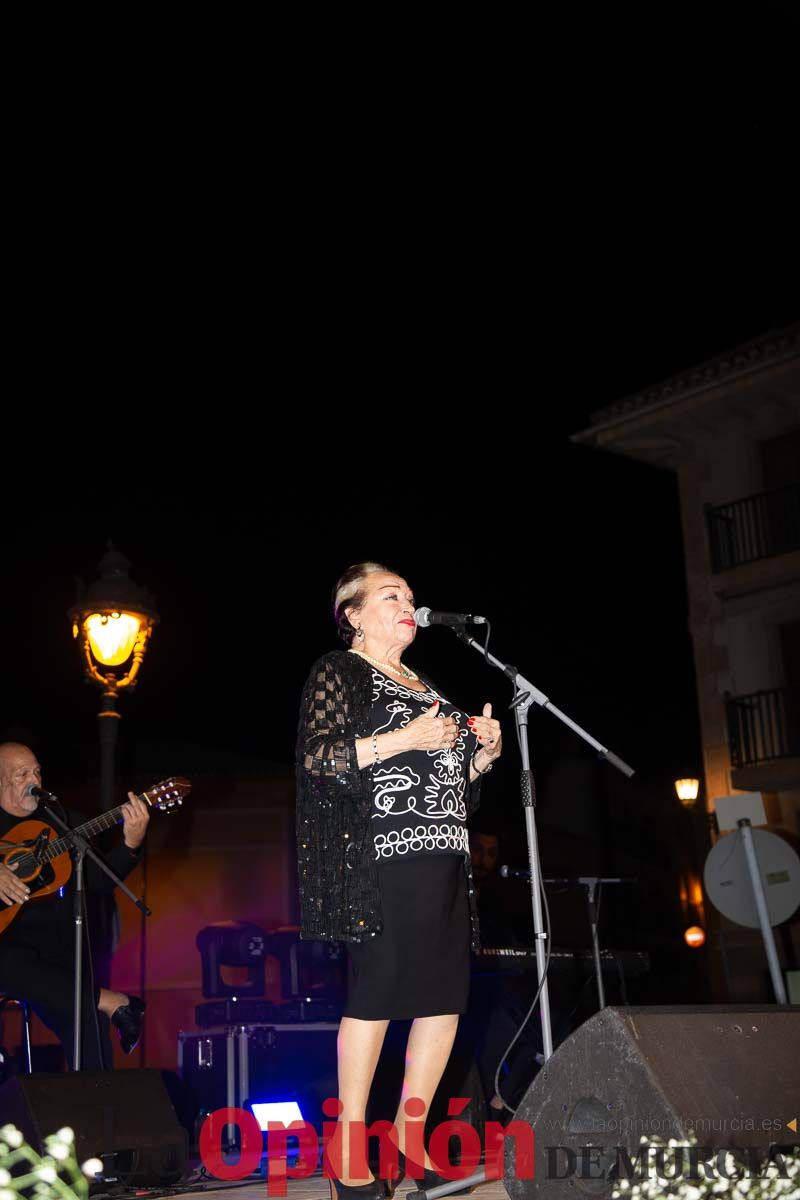 La cantante Maruja Garrido regresa a Caravaca