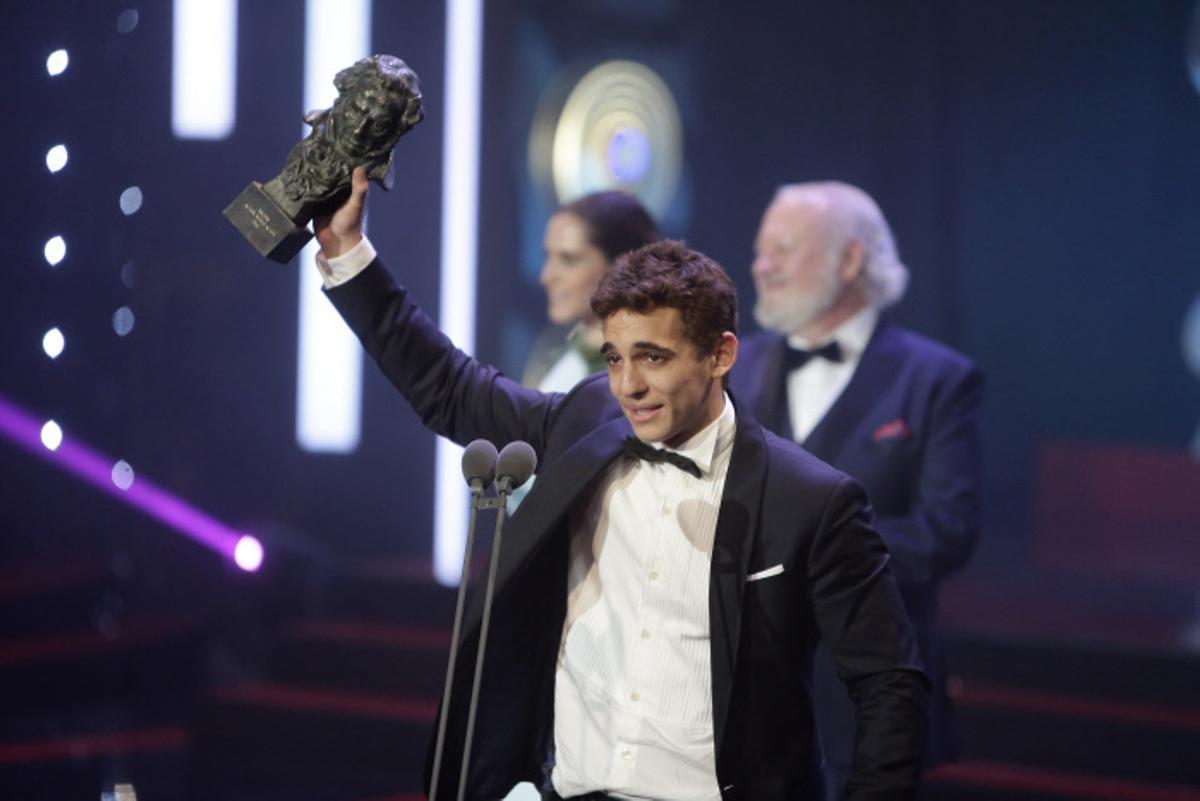 Miguel Herrán ganó el Goya a Actor Revelación por 'A cambio de nada'