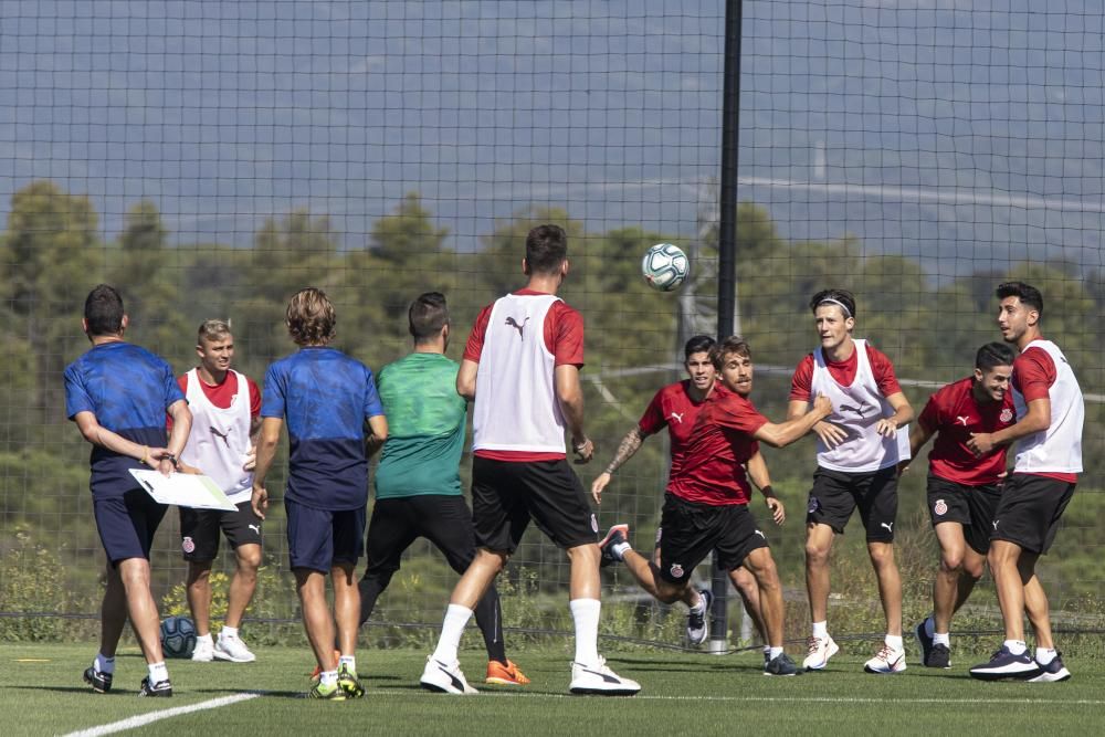 Primer entrenament de la pretemporada del Girona FC