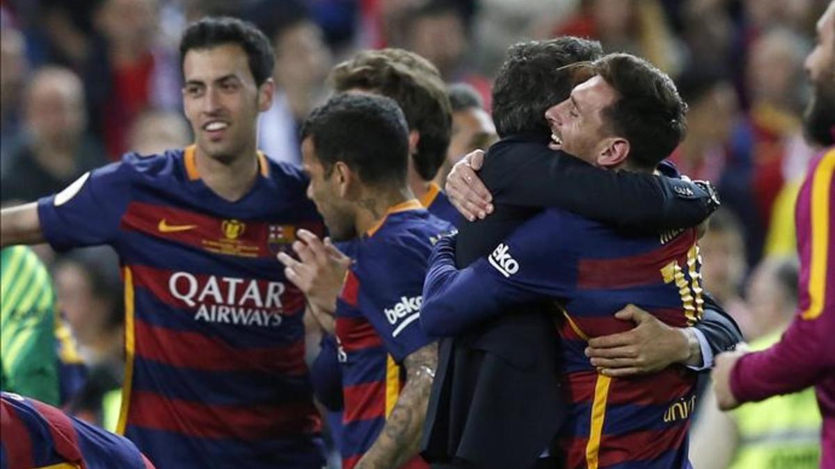 El Barça logró cuatro títulos la pasada temporada