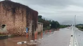 Alerta roja en Valencia: Inundaciones en Dénia y siete vías cortadas al tráfico