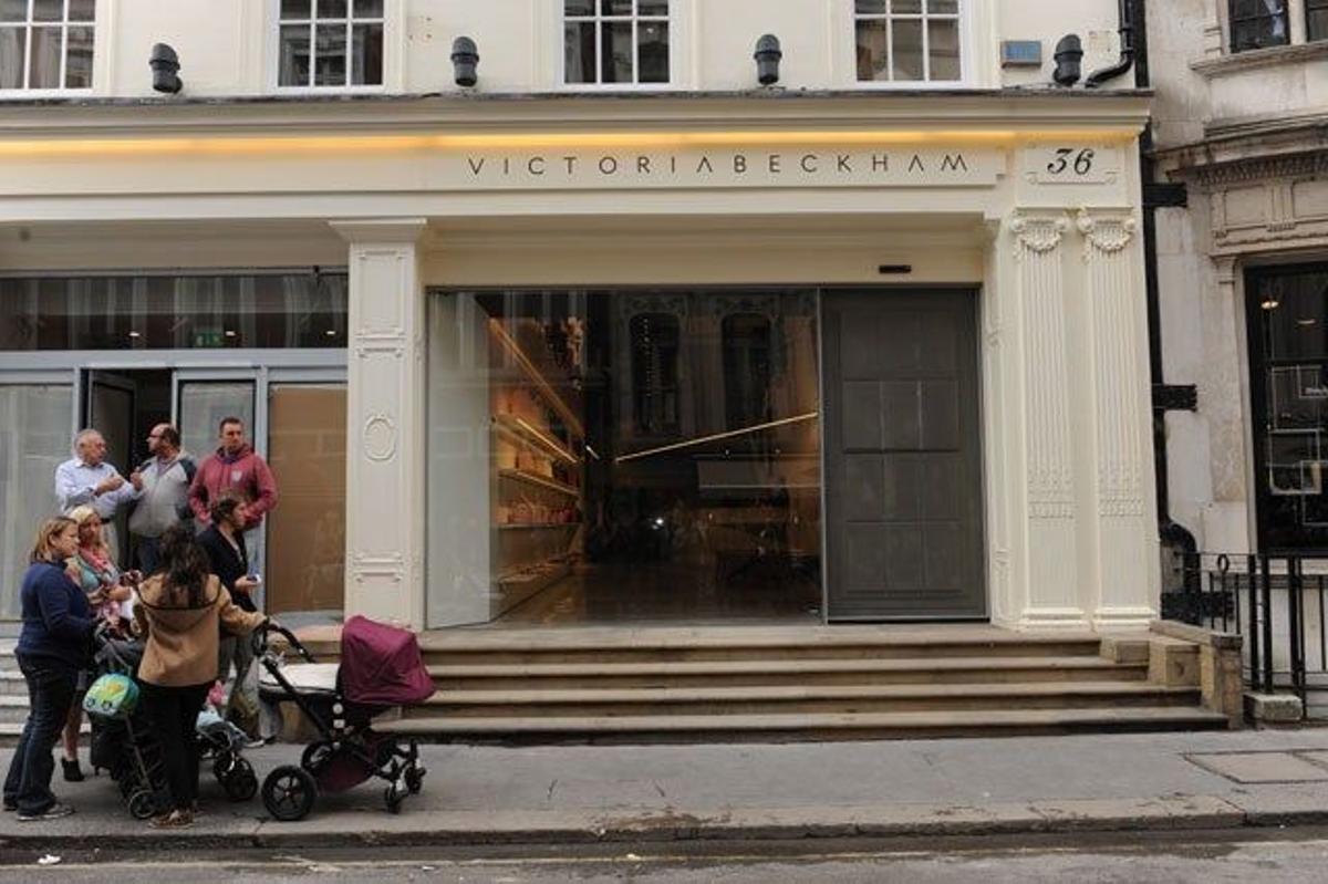 Fachada de la tienda de Victoria Beckham