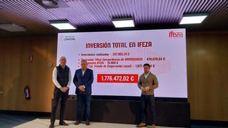 Inversión millonaria en Ifeza para conseguir un recinto de "primer nivel"