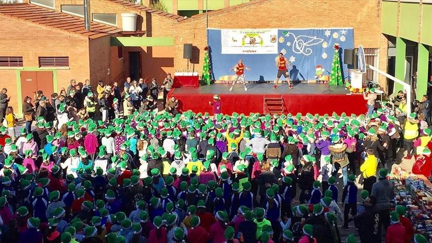 La San Silvestre escolar bate récord con 850 participantes