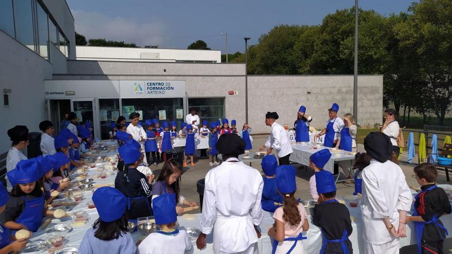 Chefs por un día en el CEIP de Galán de Oseiro