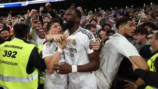 El Real Madrid sella su pase a la final de Copa en el manicomio del Bernabéu